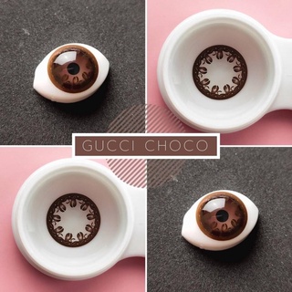 💜 GUCCi Choco Brown บิ๊กอาย สีช็อคโก้ สีน้ำตาล แบ๊ว ตาโต Dream Color1 Contact Lens Bigeyes คอนแทคเลนส์ สายตาสั้น