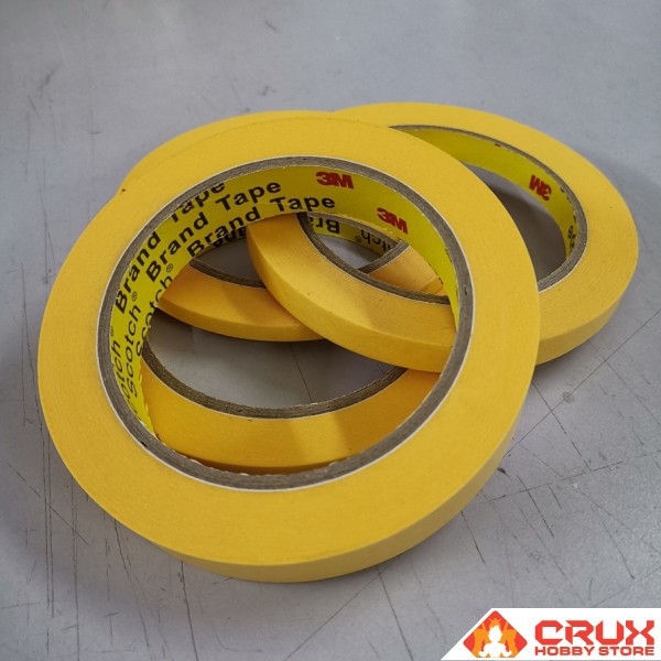 3M Masking Tape 6mm (ยาว 50 ม.)