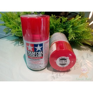 สีสเปย์ Tamiya TS-74 CLEAR RED 100ML