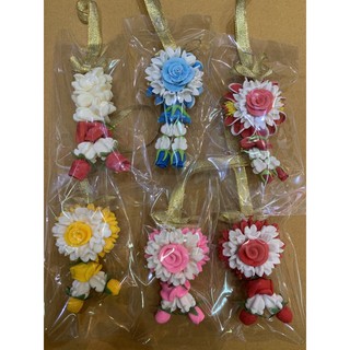 มาลัยสบู่ ของชำร่วย งานฝีมือ ขนาดยาว 9 cm ไม่รวมโบว์