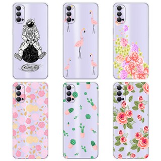 เคส OPPO Reno 4 แฟชั่น Soft Cover TPU Case เคสซิลิโคน OPPO Reno 4