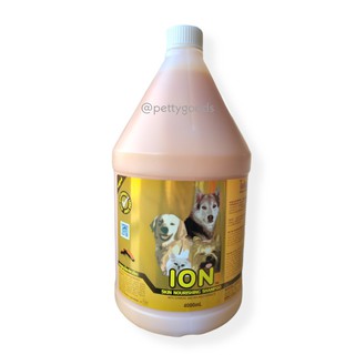 ION 🐶🐱 ไออ้อน แชมพูสมุนไพร สัตว์เลี้ยง 4000 ml ไออน แกลลอน แชมพูสุนัข แชมพูแมว แชมพูสัตว์เลี้ยง