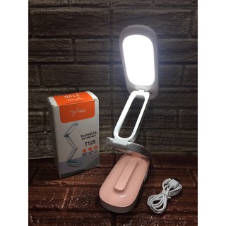 โคมตั้งโต๊ะ LED  YAGE YG-T125 พับได้ // T126 กลม // T031 เหลี่ยม / T109 / t110 / t101 หัวปลั๊กชาร์จUSB