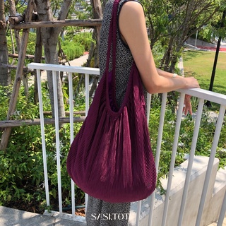 กระเป๋าผ้า SASI Plum tote