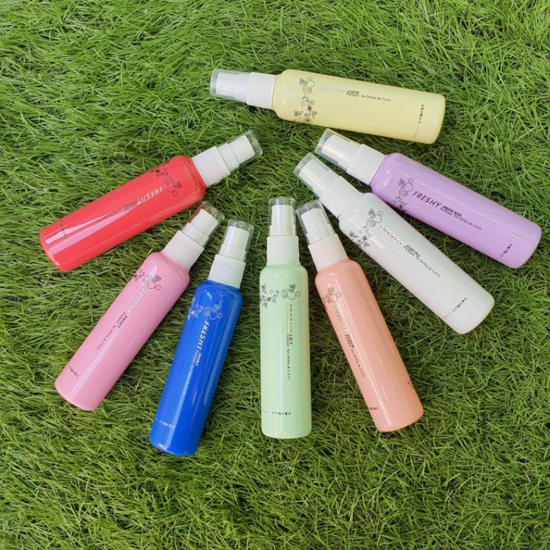 น้ำหอมสัตว์​เลี้ยง​ น้ำหอมสุนัข​ แมว 60 ml.​Freshy love perfume for DOGs & Cat​