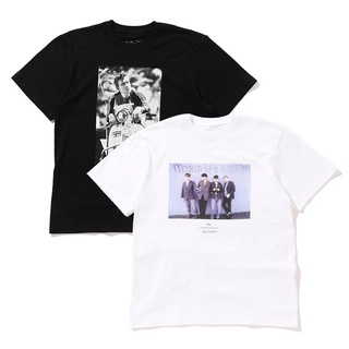 [S-5XL] Beams X KEVIN CUMMINS BLUR เสื้อยืดคอกลม แขนสั้น ผ้าฝ้าย พิมพ์ลาย ทรงหลวม เข้ากับทุกการแต่งกาย แฟชั่นสําหรับผู้ห