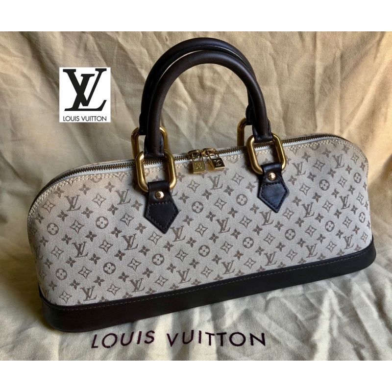 💕LV Alma Mini Lin แท้ 💯สวย ถือไปทานข้าว Hiso