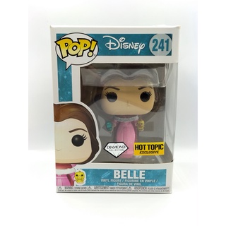 Funko Pop Disney - Belle [กากเพชร] #241 (กล่องมีตำหนินิดหน่อย + มีตำหนิที่สีเลอะนิดหน่อย)