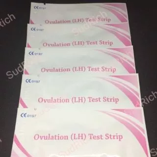 ถ้วยและที่เทสตกไข่ -ไข่ตก LH test Ovulation แถมฟรีถ้วยรองปัสสาวะ
