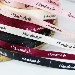 พิมพ์ริบบิ้นซาตินแฮนด์เมดช่อบรรจุภัณฑ์ของขวัญวันหยุดบรรจุภัณ…