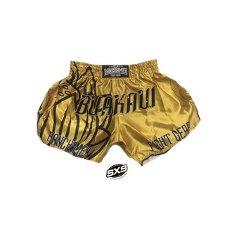 Buakaw Shorts BSH6 GOLD BLACK