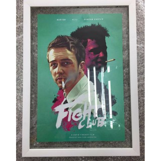 โปสเตอร์หนัง Fight club พร้อมกรอบ