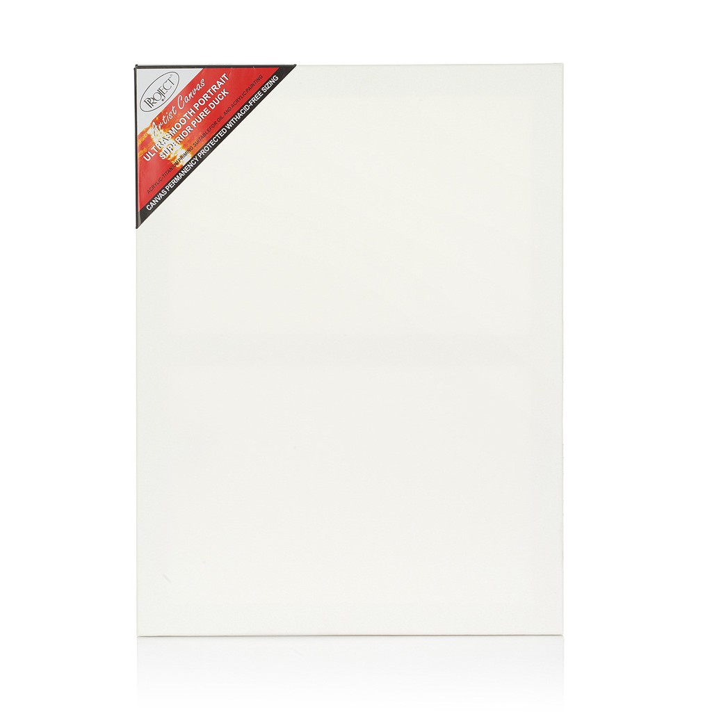 Project artist's canvas เฟรมผ้าใบ วาดรูป เฟรมผ้าใบสำเร็จรูป Canvas Cotton 100%  ขนาดเล็ก