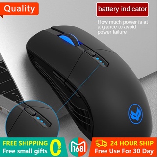 Usb Computer Mouse Wireless Rechargeable Silent Gaming Mice For Laptop