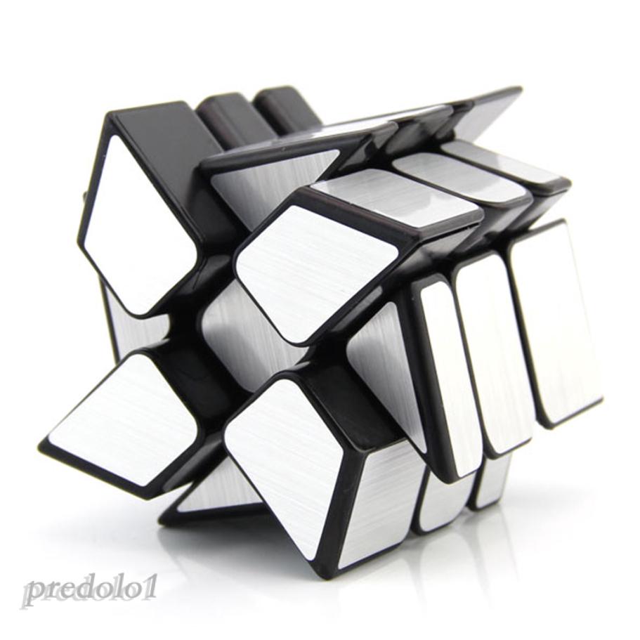 [PREDOLO1] 3x3x3 Mirror Blocks Deformation Magic Cube Smooth Classic Twist Puzzle Toy