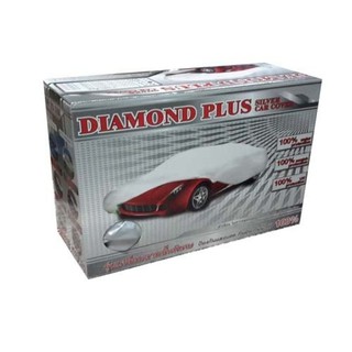 Diamond Plus ผ้าคลุมรถ Silver ไซส์ M