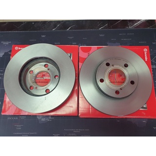 09 A386 11 จานเบรค ล้อ F (ยี่ห้อ BREMBO) รุ่น UV TOYOTA Camry ACV30 2.0 2.4 ปี 2002-2006 /TOYOTA Alphard ปี 2002-2008...