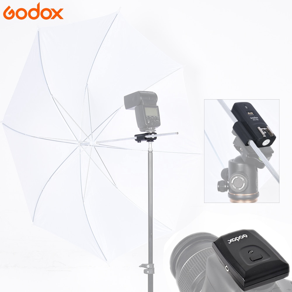 Godox CT-16 16 ช่องวิทยุไร้สายแฟลชทริกเกอร์เครื่องส่งสัญญา รูปที่ 6