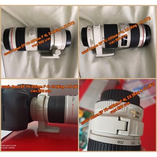 Collar คอลล่าห์เลนส์ Canon 70-200mm F4L IS (Ring A II (W) มือ 1 ตรงรุ่น