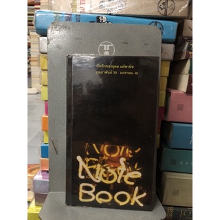 NOTE BOOK อุดม แต้พานิช (ถอดความจากไดอารี่ส่วนตัว กุมภาพันธ์ 39-มกราคม 40) พิมพ์ครั้งที่ 2 อุดม แต้พานิช เขียน