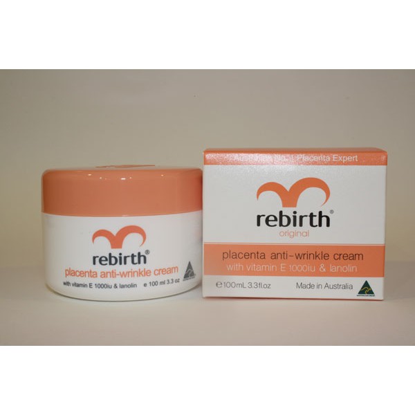 Rebirth Placenta &amp; Vitamin E ครีมรกแกะ rebirth  นำเข้าเองจากออสเตรเลียค่ะ