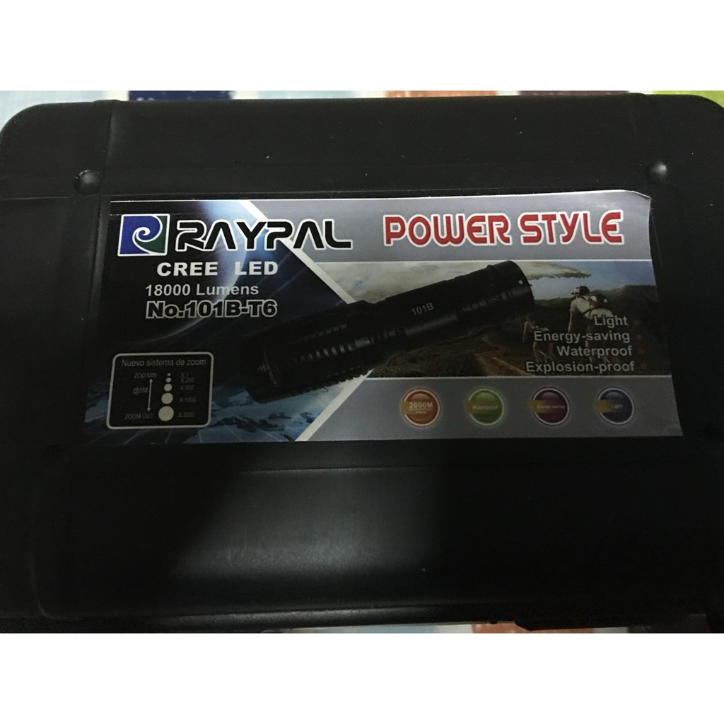 ไฟฉายแรงสูง 101B-T6