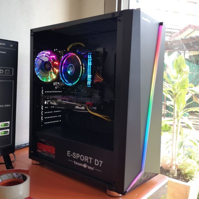 Processor I5 4690 Rx 580 I5 4TH GENERATiON TOWER PC WITH AMD RX