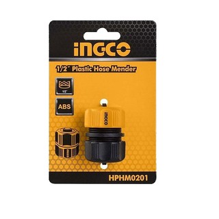 INGCO ข้อต่อสวมสายยาง ข้อต่อสายยาง รุ่น HPHM0201 ข้อต่ต่อสวมเร็ว หางปลาต่อสายยาง ข้อต่อสายน้ำ ใช้ได้ทั้ง 1/2-5/8