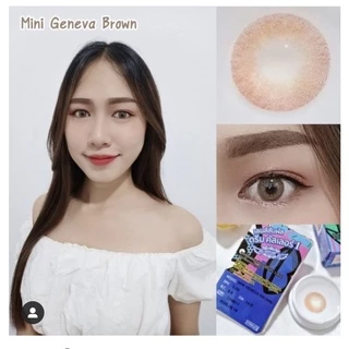 คอนแทคเลนส์ รุ่น Mini genvea brown (Dreamcolor) มีค่าสายตาตั้งแต่ 0.00-5.00 [กรอกโค้ด UVAEAPK ลด 40.-]