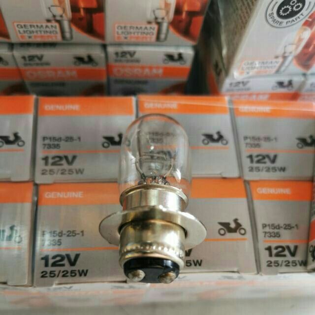 OSRAM BULB.12V 25/25 T19 สําหรับ 135LC V1 V2 V3 EX5 DREAM WAVE125