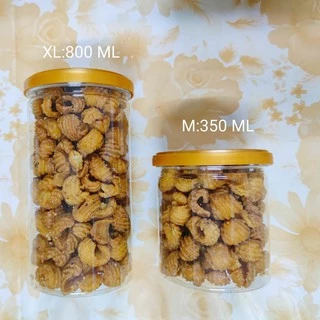 ครองแครงกรอบไร้น้ำมัน มาพร้อมกับ 8 รสชาติขายดี ขนาดบรรจุ 350 ml มีฝาปิดสูญญากาศ กินเพลินๆจนเผลอกัดลิ้นตัวเอง