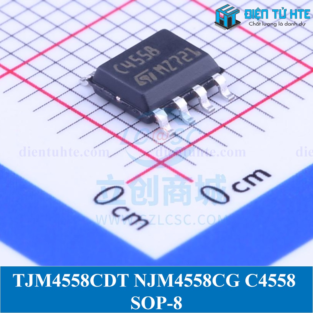 ของแท้ Dual Opamp IC TJM4558CDT NJM4558CG C4558 SOP-8