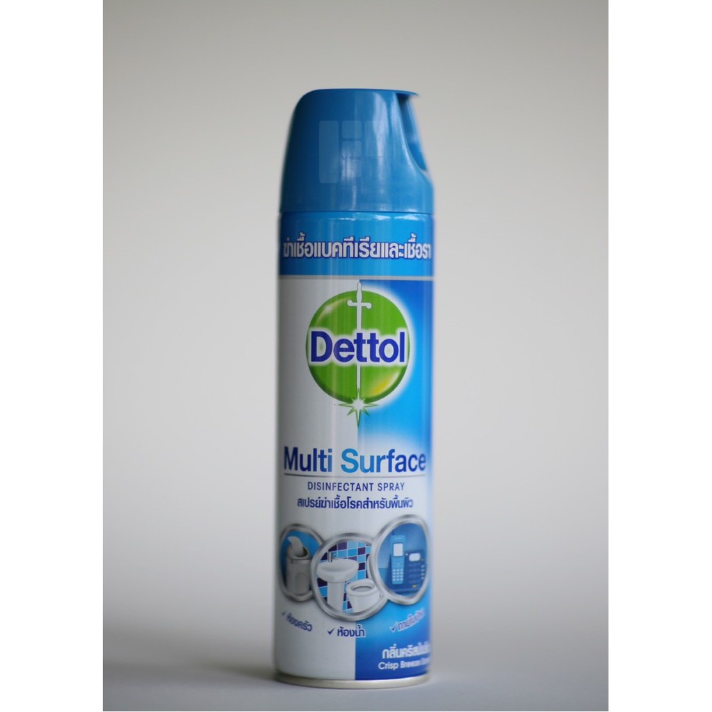 Dettol Multi Surface Disinfectant Spray เดทตอล สเปรย์ฆ่าเชื้อโรคสำหรับพื้นผิว