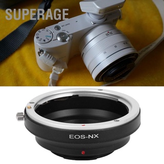 Superage Eos-Nx แหวนอะแดปเตอร์อลูมิเนียมอัลลอยด์สําหรับ Canon Eos Mount เลนส์กล้อง Samsung Nx