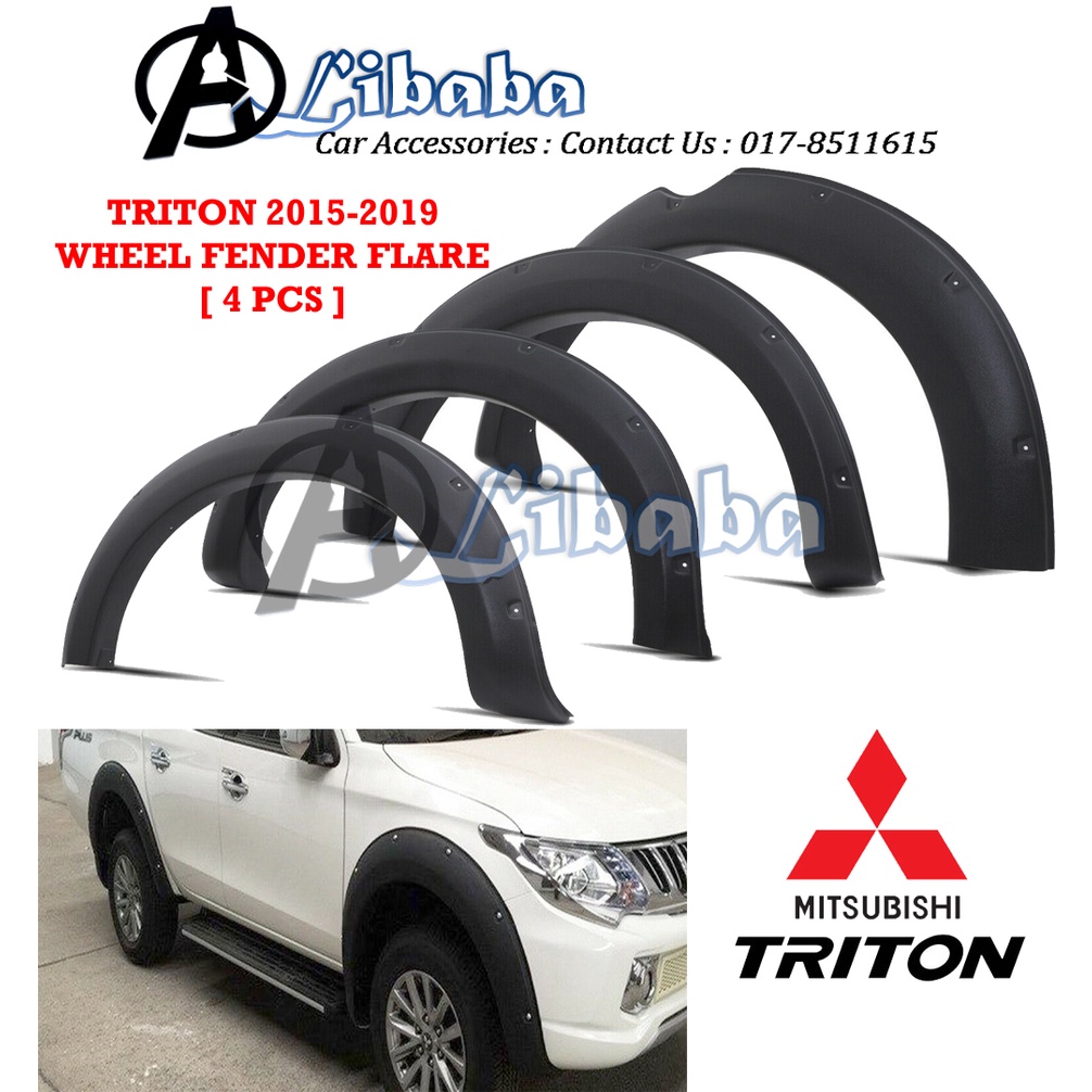 คิ้วล้อบังโคลน Mitsubishi 2015-2019 Triton