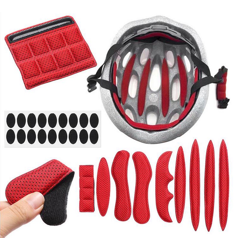 หมวกกันน็อก27cs Universal Helmet Inner adding Foam ads Sealed Red Songe