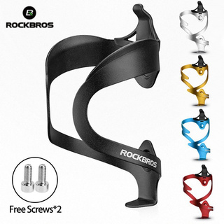 【พร้อมส่ง】ROCKBROS ขากระติก ขากระติกน้ำ Bike Bottle Cage ที่วางขวดน้ำ MTB แบบเบาสำหรับจักรยาน 6 สีอลูมิเนียมอัลลอยด์