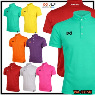 💥เที่ยงวันเหลือ 219!💥 WARRIX  เสื้อโปโลวาริกซ์ WA3315 WA-3315 WA-3315N WA-PLAN15 CLASSIC POLO2 วอริกซ์ วาริกซ์ แท้100%