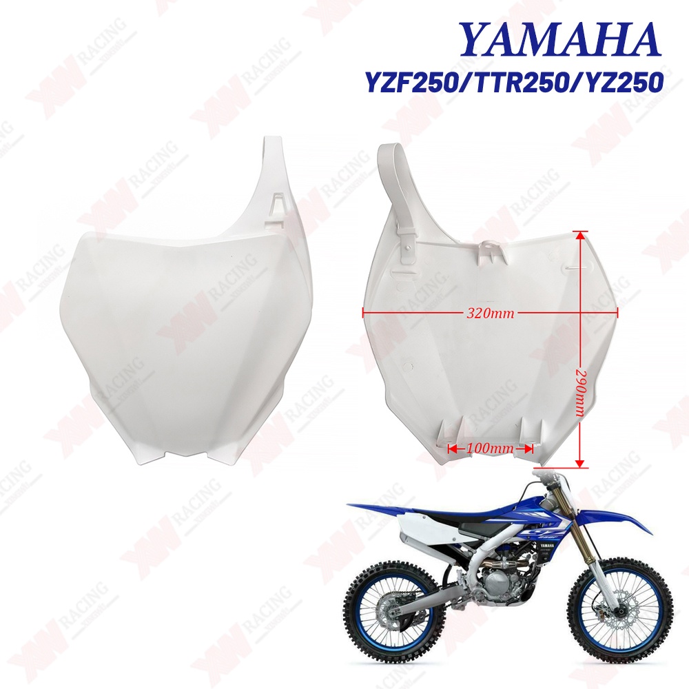 [พร้อมส่ง] ป้ายทะเบียนรถจักรยานยนต์ สําหรับ Yamaha YZF250 TTR250 YZ250 Dirt Bike