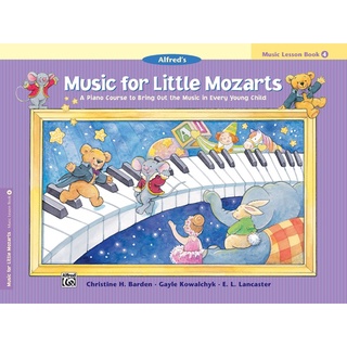 หนังสือเรียนเปียโน Music for Little Mozart Lesson 4