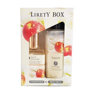 LIRETY GIFT BOX JASMINE APPLE เซ็ตน้ำหอมและโลชั่น กลิ่นจัสมิน แอปเปิ้ล 4562366441119