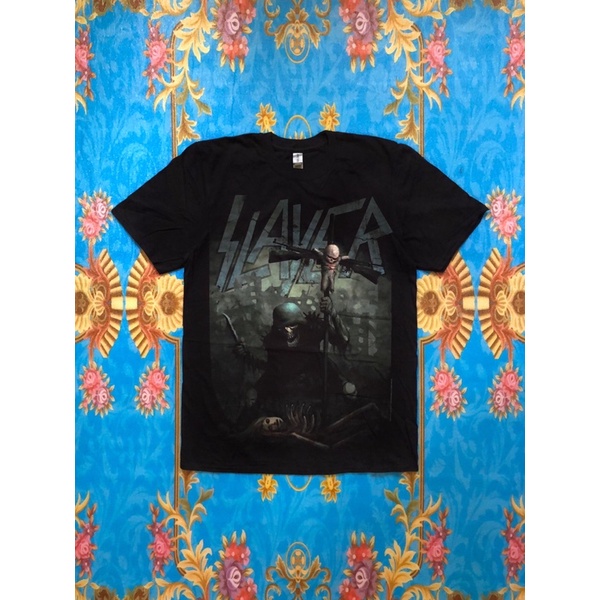 🎸SLAYER  เสื้อวง Slayer สินค้านำเข้า ลิขสิทธิ์แท้