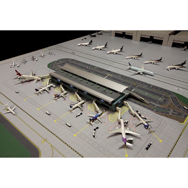Gemini Jest 1:400 อาคารผู้โดยสาร พื้นสนามบิน Airport Terminal Diorama