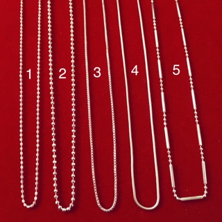 สร้อยคอ Necklace chain ITALY SILVER 925