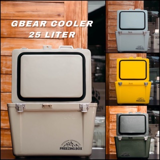 🧊New Cooler box  กระติกแช่น้ำแข็งกระติกเก็บความเย็นรุ่น GBEAR  25 LITER(ลิตร)