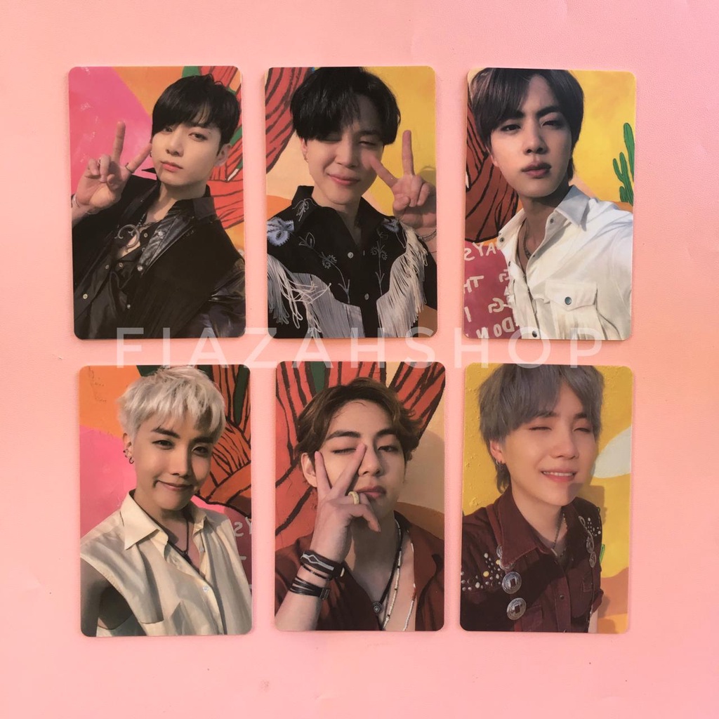 Lucky Draw LD PC BTS Butter Sound Wave SW Jungkook Suga Jimin Taehyung V Jhope Jin
