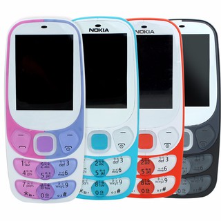 โทรศัพท์มือถือ NOKIA 2300 (สีฟ้า) 2 ซิม 2.4นิ้ว 3G/4G  โนเกียปุ่มกด 2033