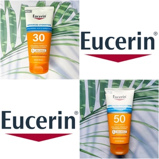 (Eucerin®) Advanced Hydration + Hyaluronic Acid &amp; Humectants SPF 30 or 50 Sunscreen Lotion 150 ml ยูเซอรีน โลชั่นกันแดด