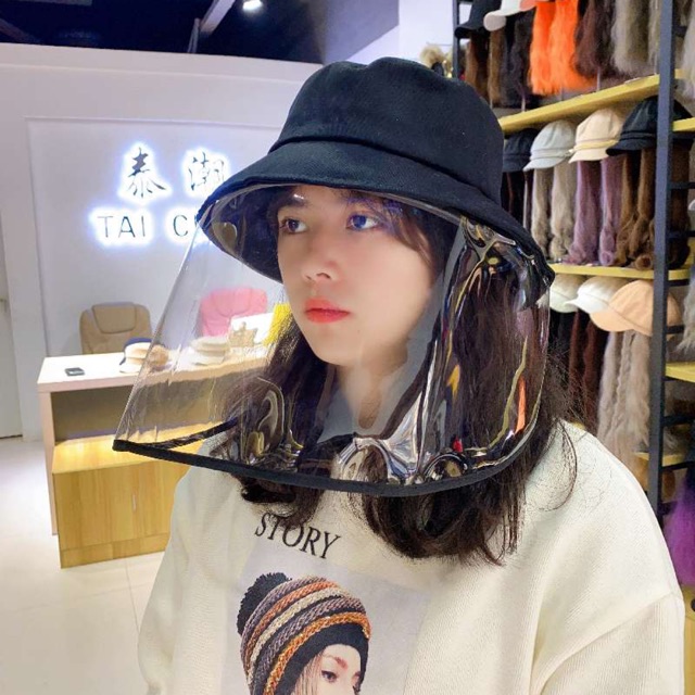 พร้อมส่ง หมวกบักเก็ต+มีแผ่นชิวบังหน้า ถูกๆแบ่งๆๆกันไปใช้