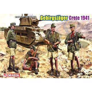 โมเดลประกอบ Dragon Model 1/35 DRA6742 GEBIRGSJAGER CRETE 1941